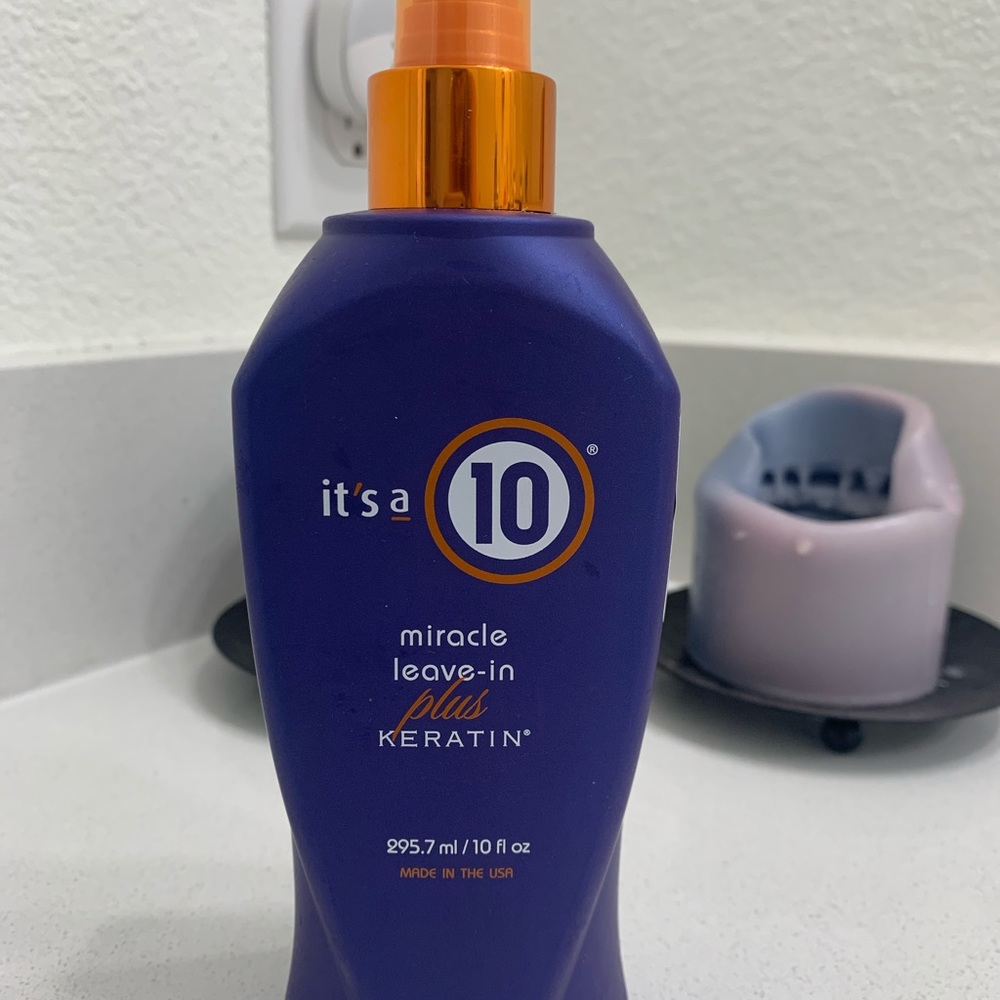 it’s a 10! keratin leave in
